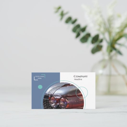 クラシック車 名刺 (スタンド正面)