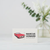 クラシック車 | 自動販売員 名刺 (スタンド正面)