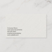 クラシック車 | 自動販売員 名刺 (裏面)