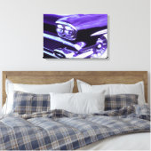 クラシック車： 1958シボレー キャンバスプリント (インサイチュ (寝室))