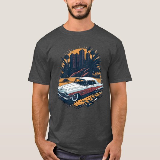 クラシック車 – Cadillac Eldorado Edition 002 Tシャツ (正面)