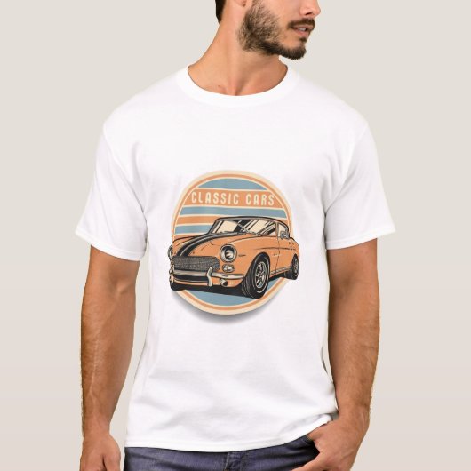 クラシック車 Tシャツ (正面)
