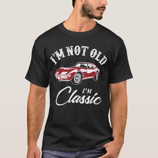 クラシック車 Tシャツ (正面)
