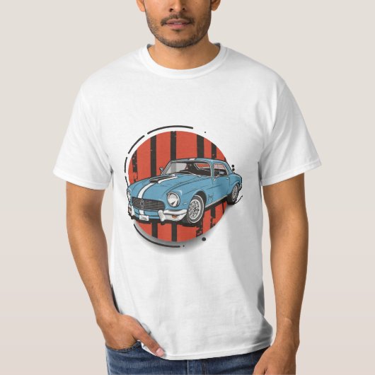 クラシック車 Tシャツ (正面)