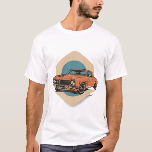 クラシック車 Tシャツ (正面)