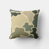 クラシック迷彩パターン クッション (裏面)