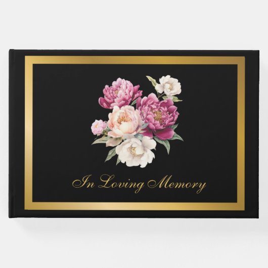 クラシック追悼お悔やみ ゲストブック (正面)