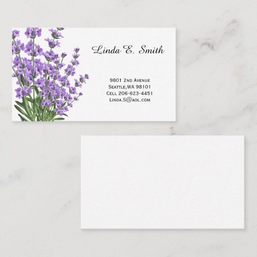 クラシック通話カード 名刺 (正面/裏面)