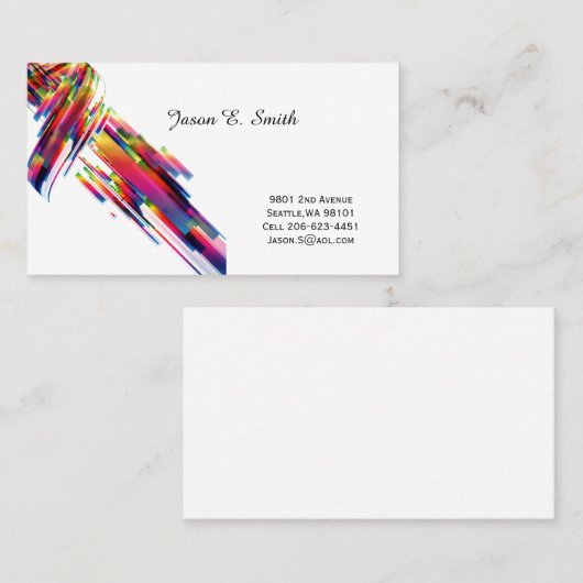 クラシック通話カード 名刺 (正面/裏面)