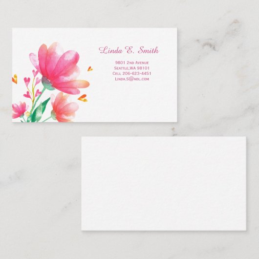 クラシック通話カード 名刺 (正面/裏面)