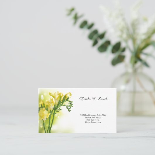 クラシック通話カード 名刺 (スタンド正面)