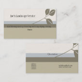 クラシック造園 名刺 (正面/裏面)