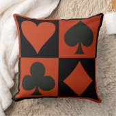 クラシック遊カード装飾用クッション クッション (ブランケット)