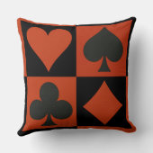 クラシック遊カード装飾用クッション クッション (裏面)