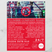 クラシック配管管、配管工、配管広告管 チラシ (正面)