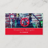 クラシック配管、配管設備 名刺 (正面)