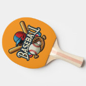 クラシック野球の要スタイリッシュ素/レトロ伝説 卓球ラケット (横)