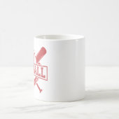 クラシック野球エンブレム コーヒーマグカップ (中央)