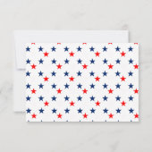 クラシック野球少年の赤ちゃんシャワー写真 サンキューカード (裏面)