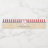 クラシック野球用ベビーシャワー水ボトルラベル ペットボトルラベル (シングルラベル)