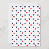 クラシック野球Ohボーイベビーシャワー 招待状 (裏面)