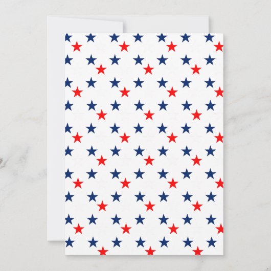 クラシック野球Ohボーイベビーシャワー 招待状 (裏面)