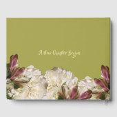 クラシック金ゴールドアフリカ系ア結婚メリカ ゲストブック (裏面)