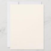 クラシック金ゴールドアラビア語イングリッモダンク・ムスリム 招待状 (裏面)