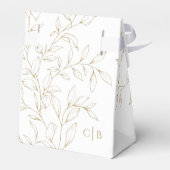 クラシック金ゴールドグ結婚リーズ フェイバーボックス (裏面サイド)