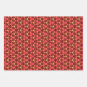 クラシック金ゴールドバロック ラッピングペーパーシート (正面3)