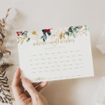 クラシック金ゴールドフローラ結婚のアドバイスカード ポストカード<br><div class="desc">このクラシック金ゴールド結婚フローラのアドバイスカードは素朴な人に最適結婚である。デザインは水色の白、バーガンディと金ゴールドの花と緑の葉が花束に配置された果実を備えエレガントている。これらのカードはs、結婚ブライダルシャワー、ベビーシャワー、卒業式パーティーなどに最適だ。新郎新婦の名前、両親または卒業生の名前でカードをパーソナライズ。</div>