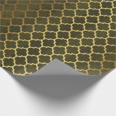 クラシック金ゴールド包装紙 ラッピングペーパー (角)