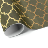 クラシック金ゴールド包装紙 ラッピングペーパー (ロールコーナー)