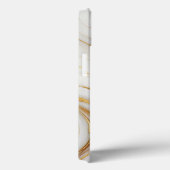 クラシック金ゴールド静脈の白い大理石iPhone 13ケース Case-Mate iPhoneケース (裏面 / 右)