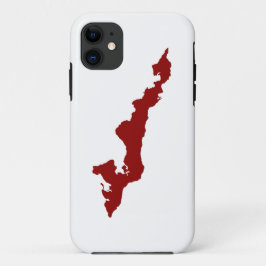 クラシック釣り島のロゴケース iPhone 11 ケース