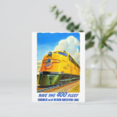 クラシック鉄道はがき ポストカード (スタンド正面)