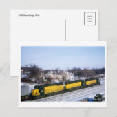 クラシック鉄道はがき ポストカード (正面/裏面)
