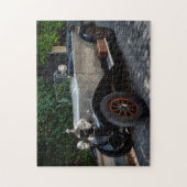 クラシック銀貨車 ジグソーパズル (縦)