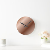 クラシック銅#15 ラウンド壁時計 (ホーム)
