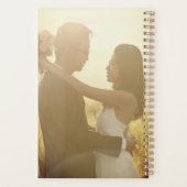 クラシック長方形の二重中国の幸福結婚の プランナー手帳 (裏面)