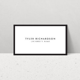 クラシック院生名刺 コーリングカード