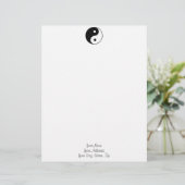 クラシック陰陽 レターヘッド (スタンド正面)