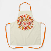 クラシック離れズ&ハッピー秋 エプロン (正面)