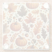 クラシック離れ/かぼちゃ/どんこ秋 ガラスコースター (裏面)