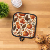 クラシック離れ/かぼちゃ/どんこ秋 鍋敷き (トップダウン)