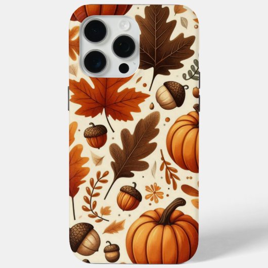 クラシック離れ/かぼちゃ/どんこ秋 Case-Mate iPhoneケース (裏面)