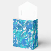 クラシック青とターコイズ絵を描 フェイバーボックス (オープン)