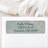 クラシック青と銅 ラベル (インサイチュ)