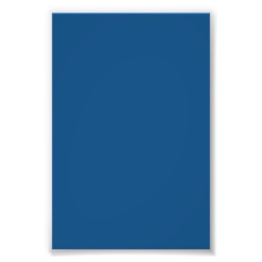 クラシック青 フォトプリント            (正面)