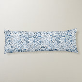 クラシック青 | ボホフローラ美しい ボディピロー (裏面)